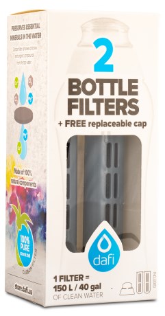 Dafi Refill-suodatinpaketti, 2 kpl - Dafi Urheilupulloon, Koti & Kotitalous - Dafi