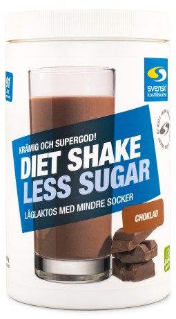 Diet Shake Less Sugar Ateriankorvike, Terveys & Hyvinvointi - Svenskt Kosttillskott