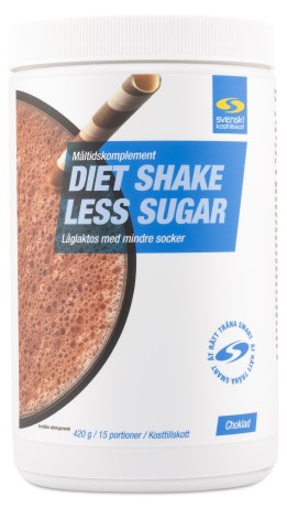Diet Shake Less Sugar Ateriankorvike, Terveys ja Hyvinvointi - Svenskt Kosttillskott