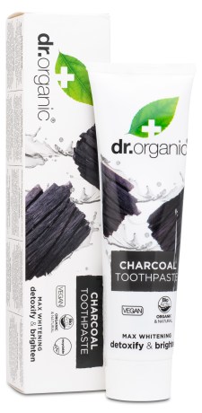 Pienoiskuva Dr Organic Aktiivihiili Hammastahna, 100 ml
