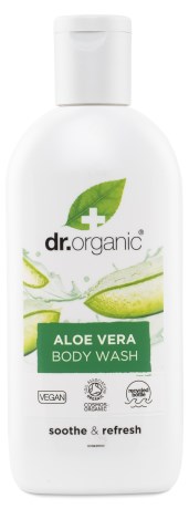 Dr Organic Aloe Vera Body Wash, Kauneudenhoito - Dr Organic