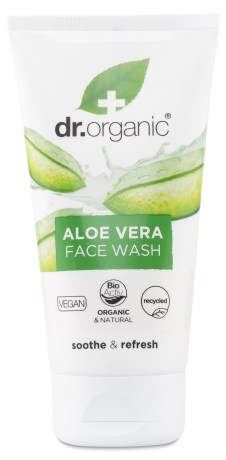Dr Organic Aloe Vera Creamy Face Wash, Kauneudenhoito - Dr Organic