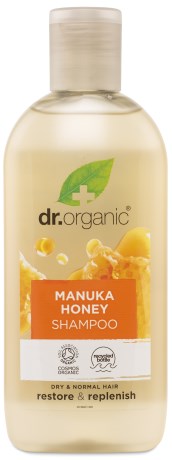 Dr Organic Manukahunaja Shampoo , Kauneudenhoito - Dr Organic