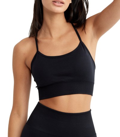 Pienoiskuva Drop Of Mindfulness Signature Seamless Bra, S, Musta