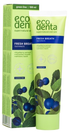 Pienoiskuva Ecodenta Expert Line Fresh Breath Toothpaste, Mustikka, 100 ml