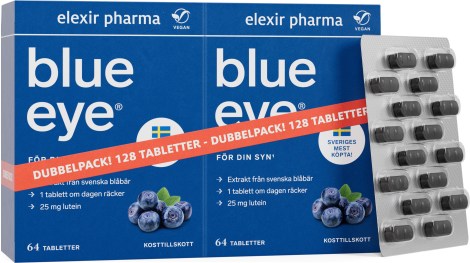 Pienoiskuva Elexir Pharma Blue Eye, 128 tablettia