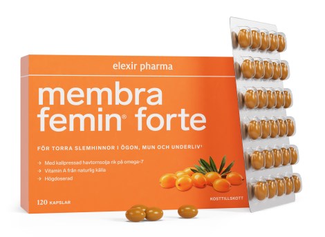 Pienoiskuva Elexir Pharma Membra Femin Forte , 120 kapselia