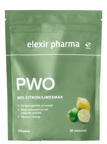 Pienoiskuva Elexir Pharma PWO, Sitruuna/Lime, 300 g