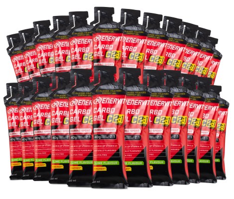 Pienoiskuva Enervit C2:1 Carbo Gel, Lime, 24 kpl