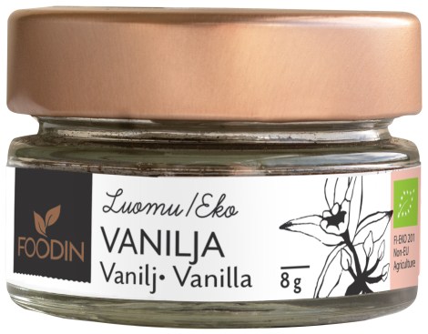 Pienoiskuva Foodin Vaniljajauhe Luomu, 