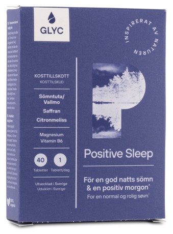 Glyc Positive Sleep, Terveys & Hyvinvointi - Glyc