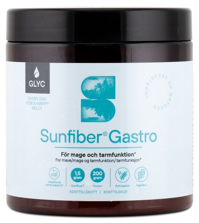 Glyc Sunfiber Gastro, Terveys & Hyvinvointi - Glyc