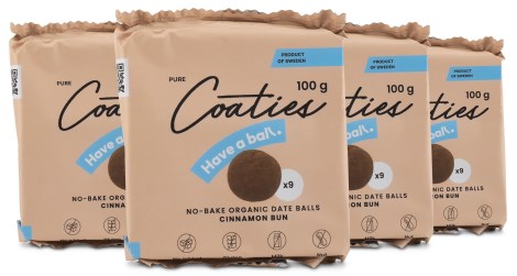 Pienoiskuva Gottsk�r Coaties Food Have a Ball, Cinnamon Bun, 4-pakkaus