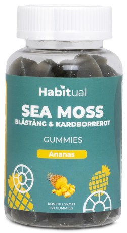 Pienoiskuva Habitual Merilev�-gummit, Ananas, 60 Gummies