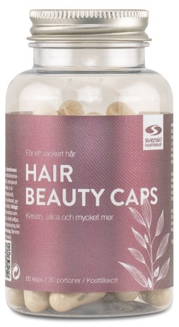 Hair Beauty Caps, Terveys & Hyvinvointi - Svenskt Kosttillskott