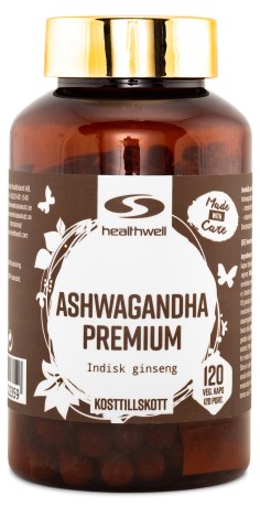 Healthwell Ashwagandha Premium, Terveys & Hyvinvointi - Healthwell