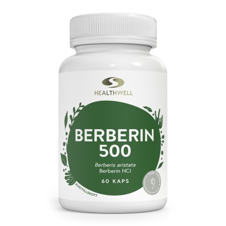 Pienoiskuva Healthwell Berberiini 500, 60 kapselia