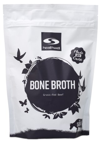 Pienoiskuva Healthwell Bone Broth Grass Fed, Maustamaton, 500 g