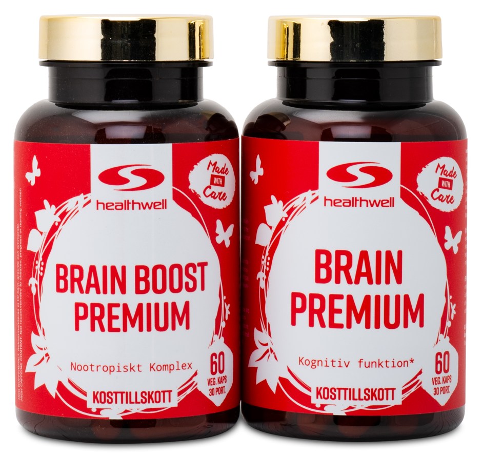 Pienoiskuva Healthwell Brain & Brainboost Premium Tuotepaketti, Paketti