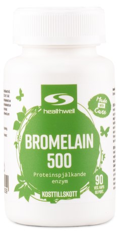 Healthwell Bromelain 500, Terveys & Hyvinvointi - Healthwell