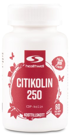 Healthwell Citikoliini 250 , Terveys & Hyvinvointi - Healthwell