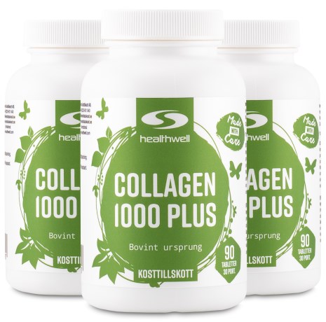 Pienoiskuva Healthwell Collagen 1000 Plus, 270 tablettia