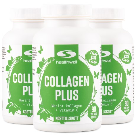 Pienoiskuva Healthwell Collagen Plus, 270 kapselia