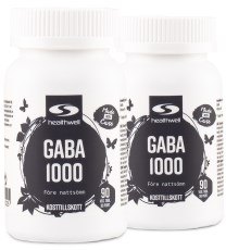 Pienoiskuva Healthwell GABA 1000, 180 tablettia