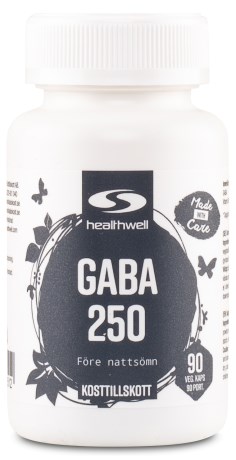 Healthwell GABA 250, Terveys & Hyvinvointi - Healthwell