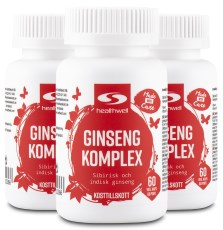 Pienoiskuva Healthwell Ginseng Kompleksi, 180 kapselia