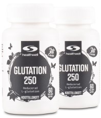 Pienoiskuva Healthwell Glutation 250, 120 kapselia