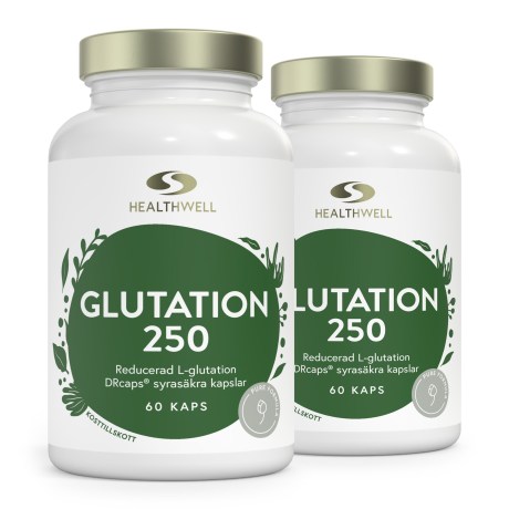 Pienoiskuva Healthwell Glutationi 250, 120 kapselia