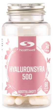 Healthwell Hyaluronihappo 500, Terveys & Hyvinvointi - Healthwell