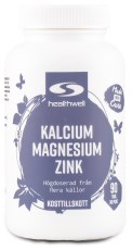 Healthwell Kalsium, Magnesium, Sinkki