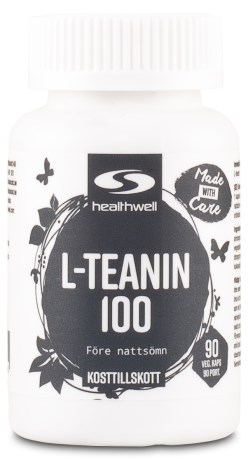 Healthwell L-teaniini 100, Terveys & Hyvinvointi - Healthwell