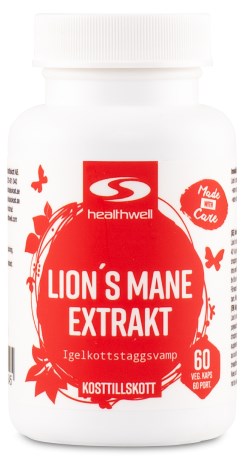 Healthwell Lions Mane, Terveys & Hyvinvointi - Healthwell