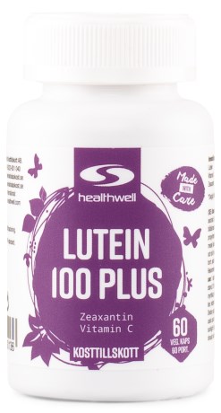 Healthwell Luteiini 100 Plus, Terveys & Hyvinvointi - Healthwell