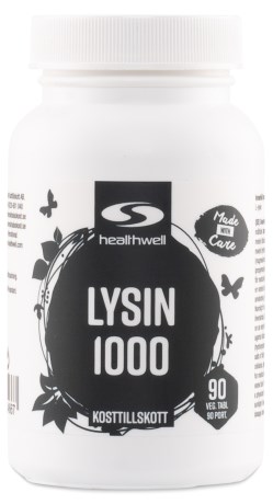 Healthwell Lysiini 1000, Terveys & Hyvinvointi - Healthwell
