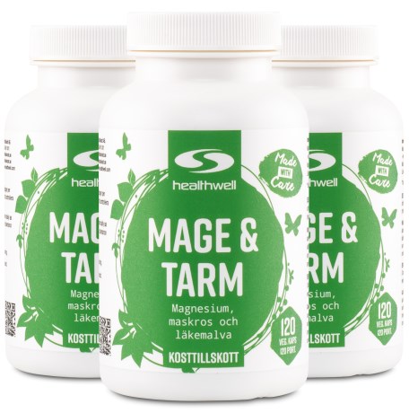 Pienoiskuva Healthwell Vatsa & Suolisto Kapselit, 360 kapselia