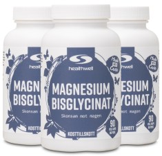 Pienoiskuva Healthwell Magnesium Bisglysinaatti, 270 kapselia