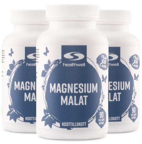 Pienoiskuva Healthwell Magnesium Malaatti , 270 kapselia