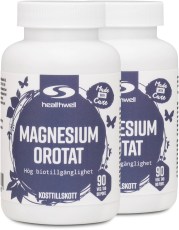 Pienoiskuva Healthwell Magnesiumorotaatti 1000, 180 tablettia