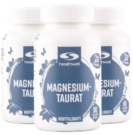 Pienoiskuva Healthwell Magnesiumtauraatti, 270 kapselia