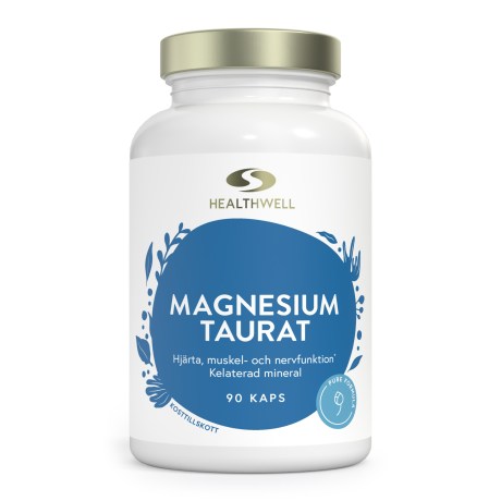 Pienoiskuva Healthwell Magnesiumtauraatti, 90 kapselia