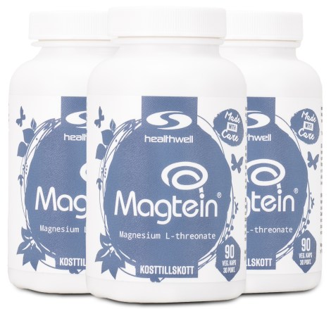 Pienoiskuva Healthwell Magtein Magnesium L-threonate, 270 kapselia