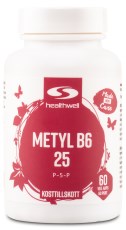Healthwell Metyloitu B6 25
