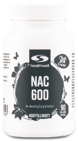 Pienoiskuva Healthwell NAC 600, 90 kapselia