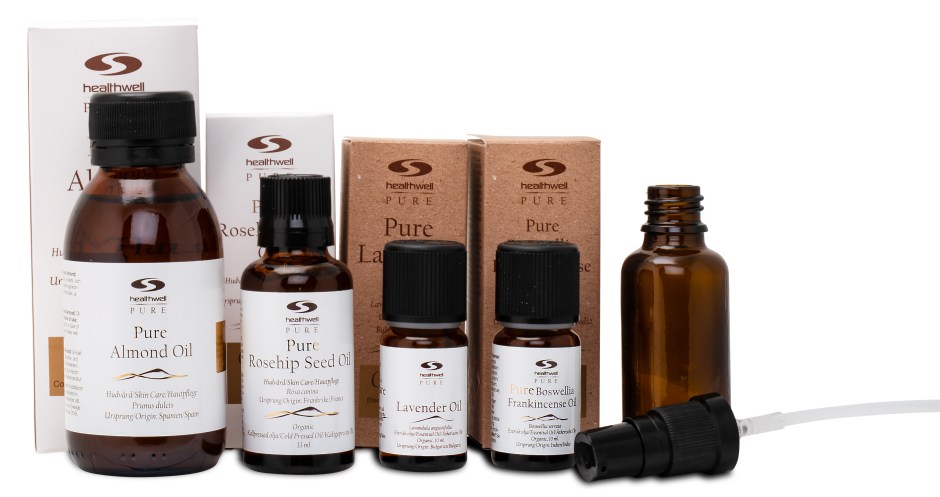 Pienoiskuva Healthwell PURE DIY -kasvoseerumi, Paketti