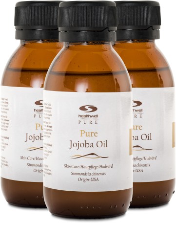 Pienoiskuva Healthwell PURE Jojoba�ljy EKO, 300 ml