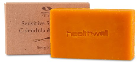 Healthwell PURE Soap Calendula & Almond -saippua, Kauneudenhoito - Healthwell PURE